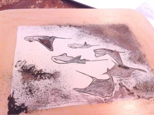First Lithography Stone